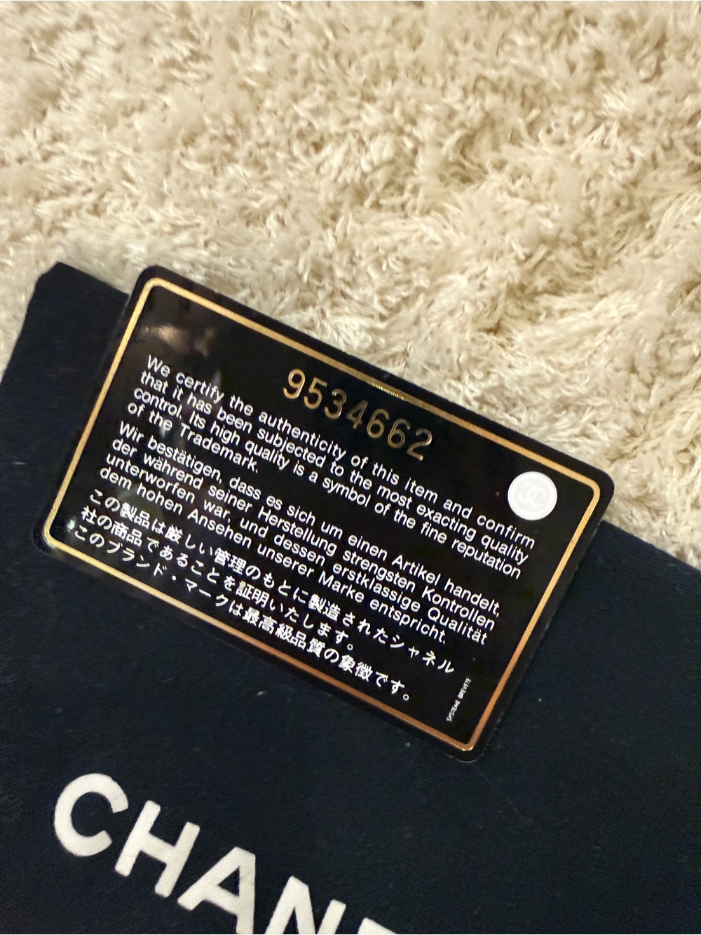 Chanel Cambon Wallet Organizer - Picture 15 of 16